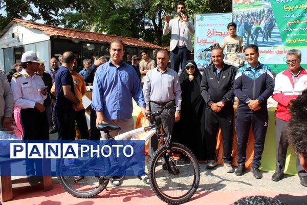 طرح ملی «میدان پویا» در شهرستان سامان افتتاح شد