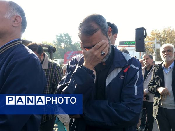 اجتماع بزرگ عزاداران حضرت زهرا(س) همزمان با تشییع شهیدان گمنام دفاع مقدس