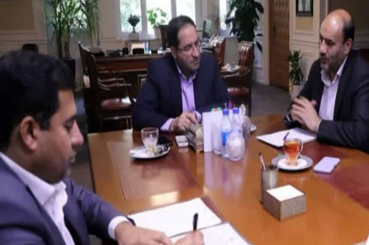 نشست نماینده مردم نهاوند با رئیس سازمان منابع طبیعی کشور
