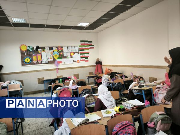 مانور زلزله در دبستان شطیطه۲