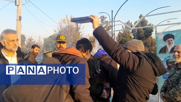 آخرین کاروان دانش‌آموزان پسر ناحیه ۴ کرج به اردوی راهیان نور 