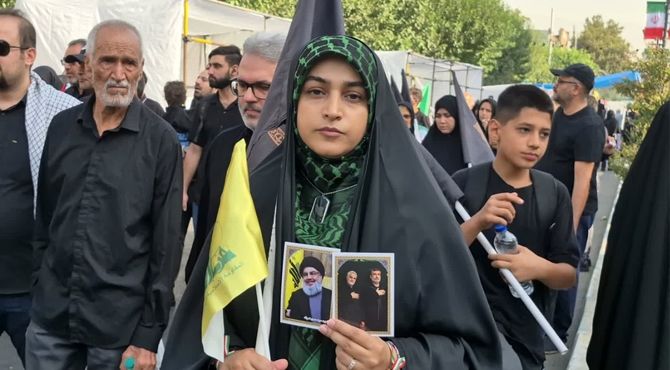حماسه جاماندگان اربعین در شهر تهران 