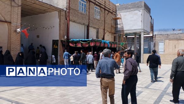 برپایی موکب در شهرستان خلیل آباد 