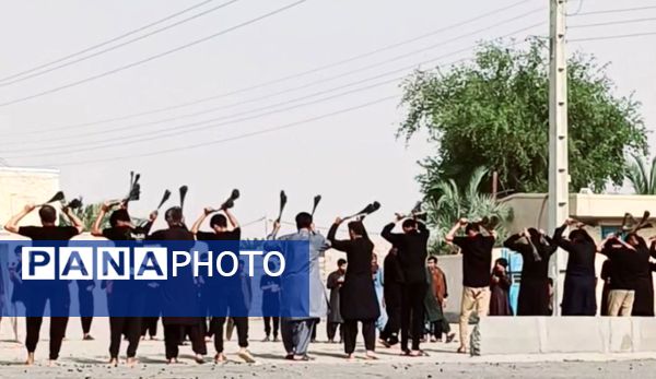 مراسم عاشورای حسینی در شهرستان قلعه‌گنج