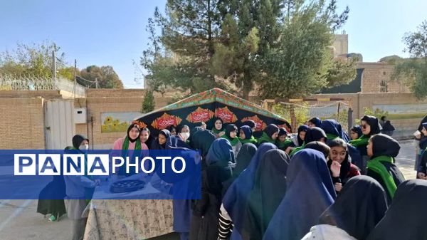 برگزاری موکب ایّام فاطمه(س) در دبیرستان حضرت ابوالفضل(ع)