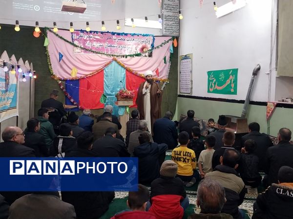 جشن میلاد امام جواد(ع) در مسجد امام حسین فدافن