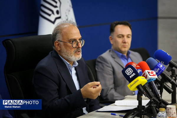 نشست خبری رئیس سازمان نوسازی، توسعه و تجهیز مدارس استان تهران