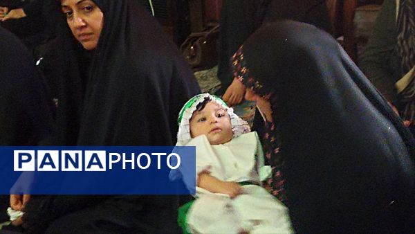 لالایی‌های مادران محمودآبادی برای طفل شش ماهه کربلا 