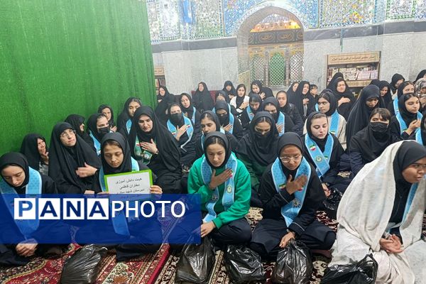 ایام فاطیمه فرصت تجلی معنویت دانش‌آموزان