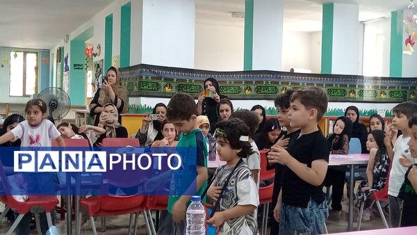 اجرای ویژه برنامه به‌مناسبت ماه محرم در کانون پرورش فکری کودکان و نوجوانان شهرستان مرزی پارس آباد