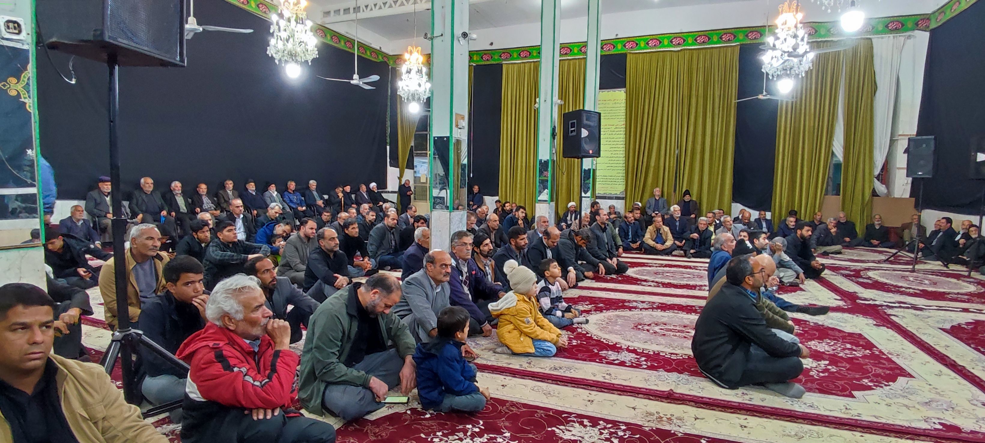 مراسم عزاداری ایام فاطمیه در شهرستان خلیل‌آباد