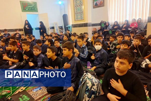 مراسم عزاداری نوگلان فاطمی در دارالقرآن حجت الاسلام قرائتی