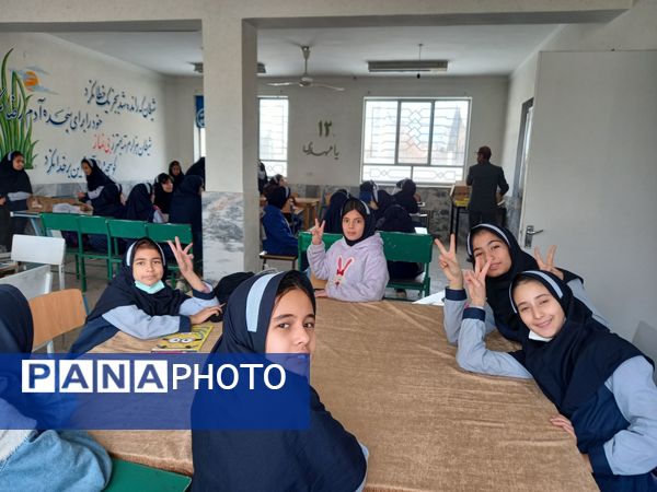 بازدید دانش آموزان دبستان ناهید نخودی از پژوهشرای نیشابور