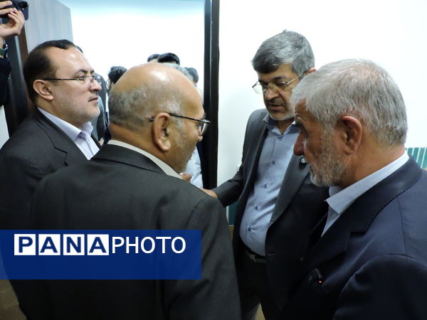 افتتاح هنرستان نساجی شهید ابراهیمی در یزد
