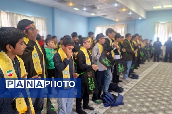 گرامیداشت ایام فاطمیه و هفته بسیج در مدرسه شهید همت؛ ادای احترام به فرهنگ ایثار و معلم شهید احمدرضا کمانی 
