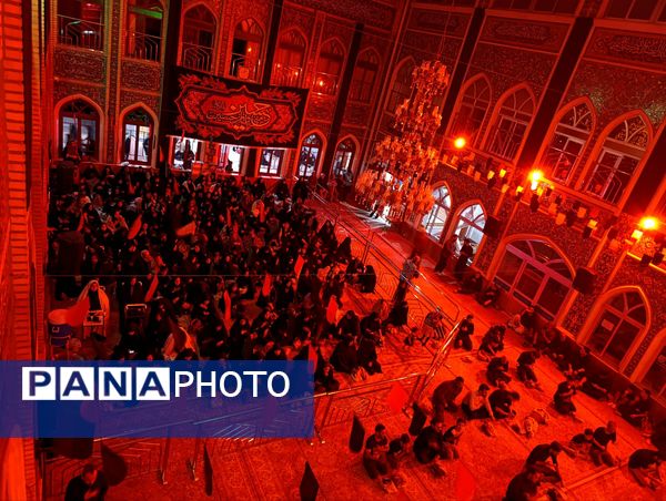 برگزاری مراسم شب سوم عزاداری اباعبدالله(ع) در تکیه ابوالفضلی نیشابور
