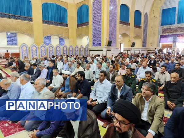 نماز جمعه شهرستان دارالصابرین بم 