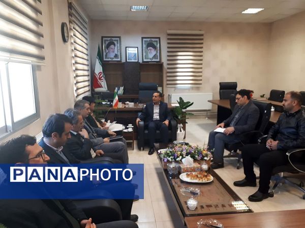 دیدار روسای ادارات با سرپرست فرمانداری شهرستان سملقان
