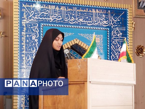 جشن ولادت امام حسن عسکری(ع) در دبیرستان شاهد شهید کلانتری ناحیه 1 کرج 