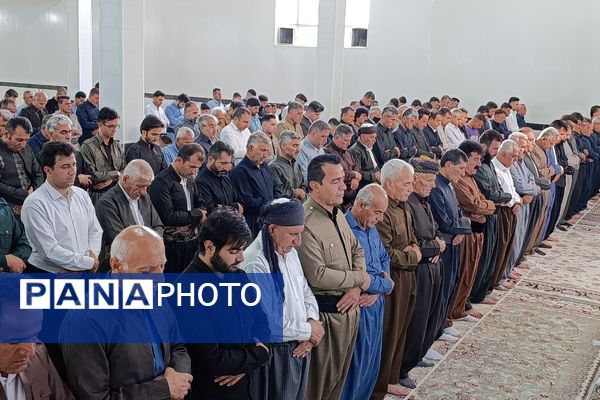 نماز عید سعید قربان در ثلاث باباجانی