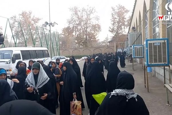 همایش شکوه و اقتدار بسیجیان در شهرستان خوی