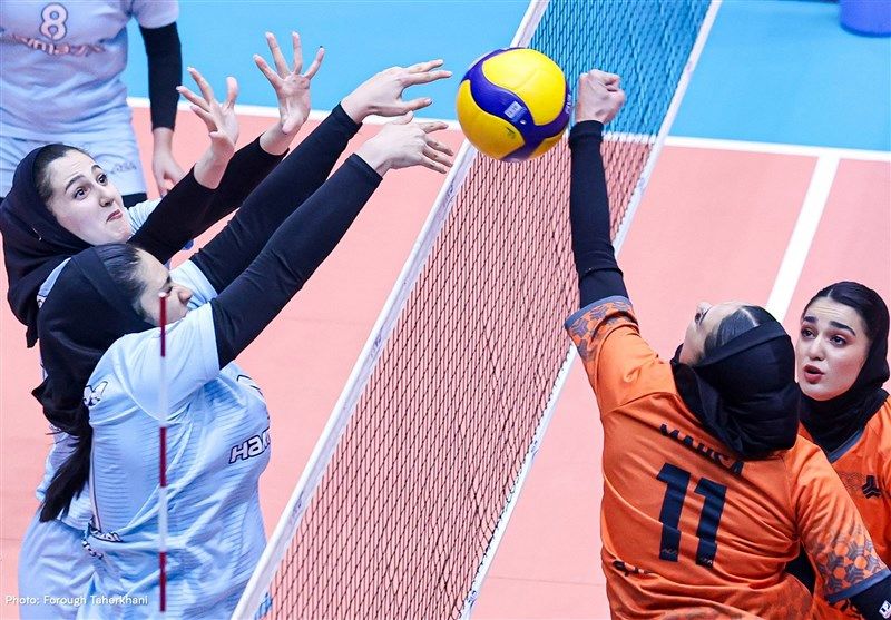 هفته چهارم لیگ برتر والیبال زنان؛ ماجان تنها میزبان فاتح