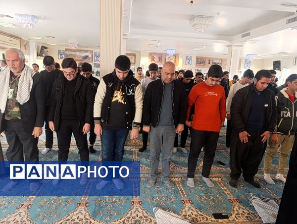 اعزام دانش‌آموزان دبیرستان شاهد امام حسین (ع) اسلام آباد غرب به اردوی راهیان نور