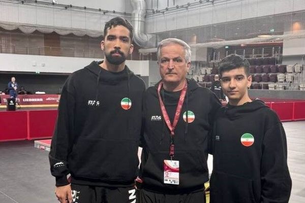 غلبه تیم دوبل تنیس‌روی‌میز ایران در قهرمانی جهان بر قزاقستان
