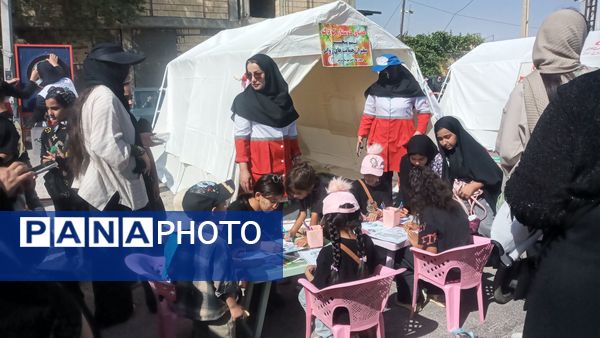 برگزاری مراسم پیاده‌روی جاماندگان اربعین حسینی در شهرستان بروجن