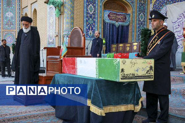 اقامه نماز طلب باران در مسجد مقدس جمکران