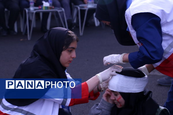 بیست و ششمین مانور زلزله در مدارس آذربایجان شرقی 