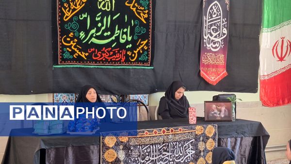 لحظات فاطمی در مدرسه شهید قنبری لاله تبریز