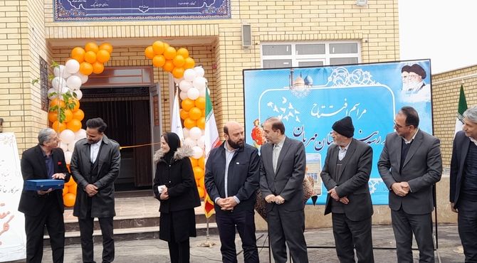 افتتاح مدرسه‌ دو کلاسه «بنیاد دستان مهربان» در سلفچگان قم