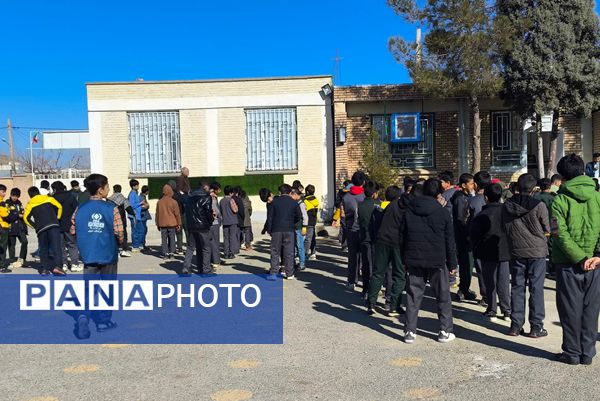  سوگواری شهادت حضرت زهرا (س) در دبستان شهید پسندیده فدافن