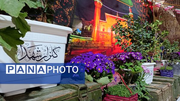 برگزاری مراسم تحویل سال نو در گلزار شهدای ملارد 