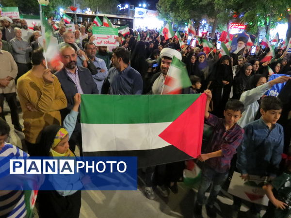 اجتماع مردم غیور بجنورد در حمایت از بیانات مقام معظم رهبری