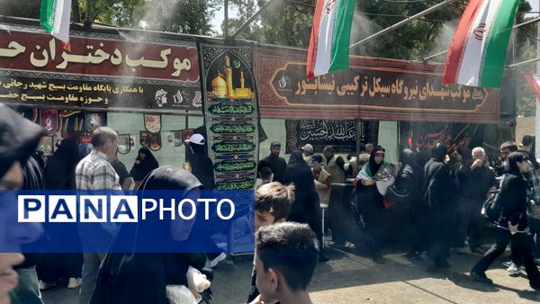 مراسم جاماندگان اربعین در شهرستان نیشابور همراه با برنامه های متنوع برگزار شد 