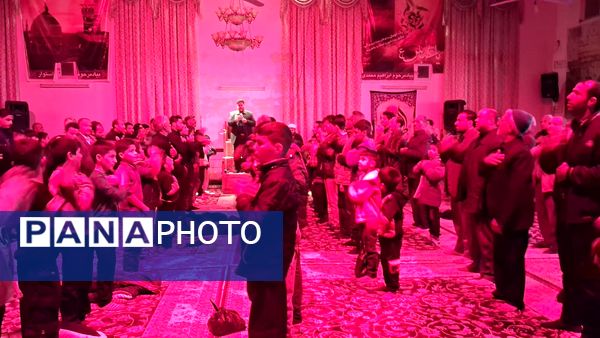 عزاداری شب شهادت حضرت فاطمه س در خلیل آباد