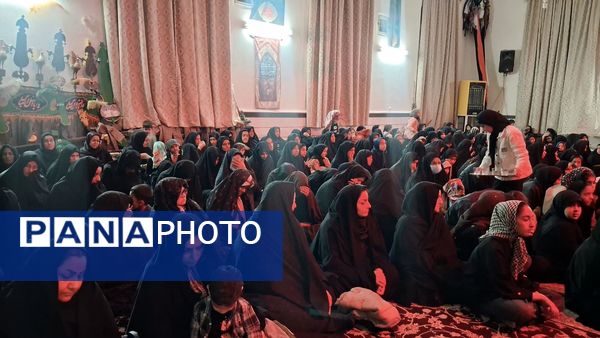 عزاداری شب شهادت حضرت فاطمه س در خلیل آباد