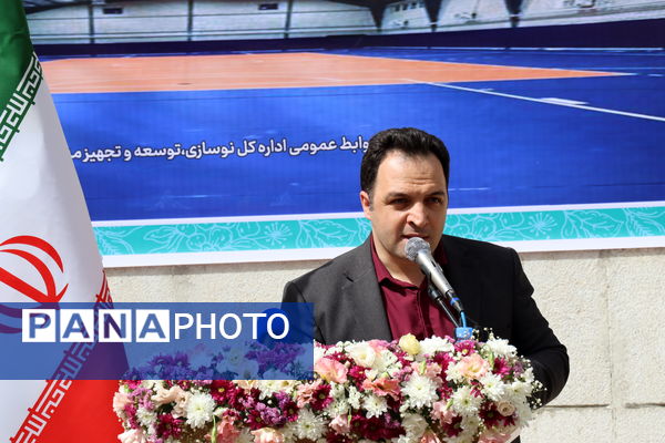 برگزاری آیین افتتاح سالن ورزشی شهدای خدمت استان البرز