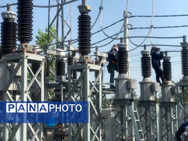 افتتاح پست برق ۲۳۰ کیلو ولت گلیرد و شهرک صنعتی تشبندان 