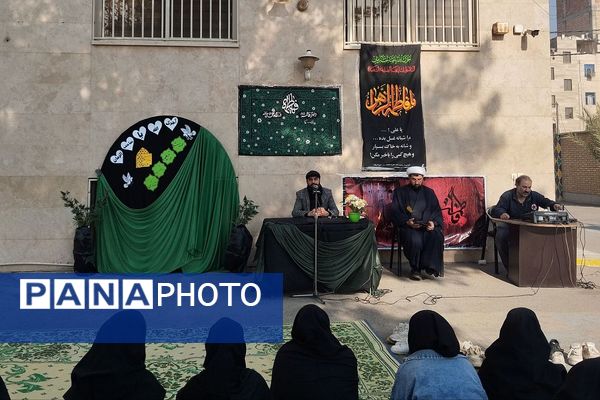 مراسم عزاداری شهادت حضرت زهرا(س) در مدارس کهریزک 