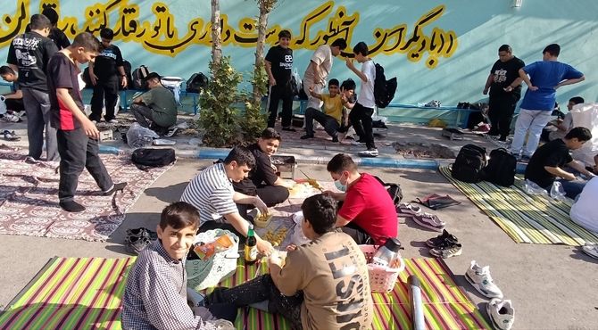 برگزاری طرح «نشاط و تفریح» در مدرسه شهید ثامنی‌راد ورامین
