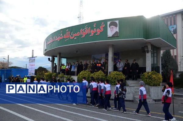 برگزاری رزمایش طرح زمستانه پلیس‌راه فرماندهی انتظامی استان گلستان