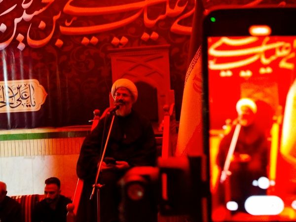 حضور حماسی جوانان و نوجوانان در شب هشتم محرم کاشمر