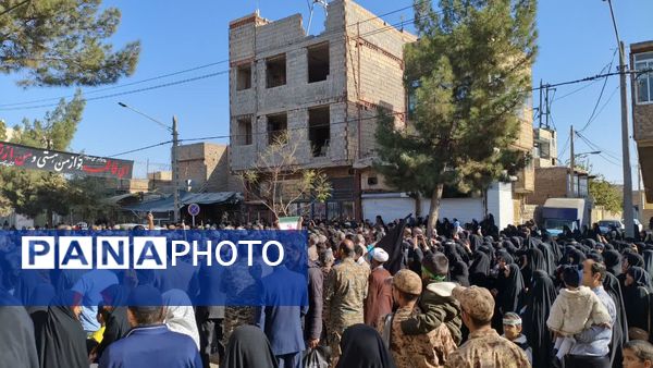  بدرقه باشکوه شهید خوشنام دفاع مقدس در سرخس