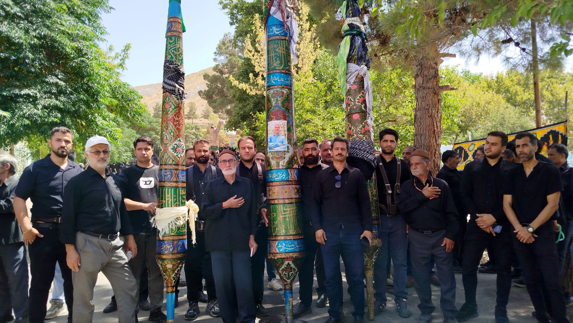 عاشورای حسینی در روستای فرخک