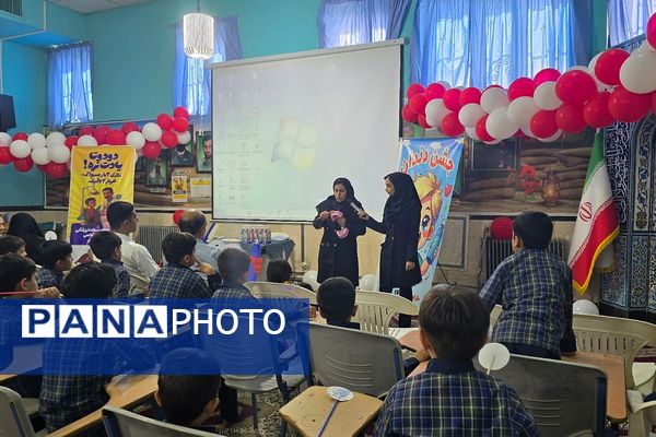 لبخندهای سالم در جشن دندان شماره شش مدرسه پسرانه شاهد شهید جنیدی