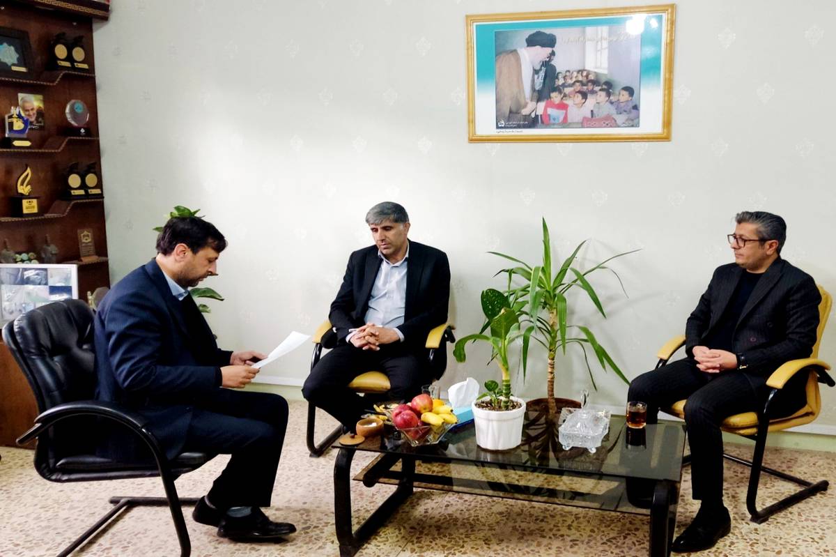 بازدید معاون پشتیبانی و برنامه‌ریزی و رئیس اداره رفاه اداره‌کل آموزش و پرورش استان از سازمان دانش‌آموزی قزوین