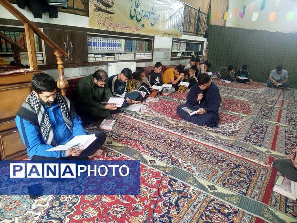 اعتکاف دانش آموزان پسر در باخرز